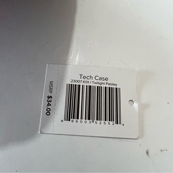 Vera Bradley Tech Case Twilight Paisley New Pouch Wristlet Sports‎ Mom Wallet - Picture 2 of 6